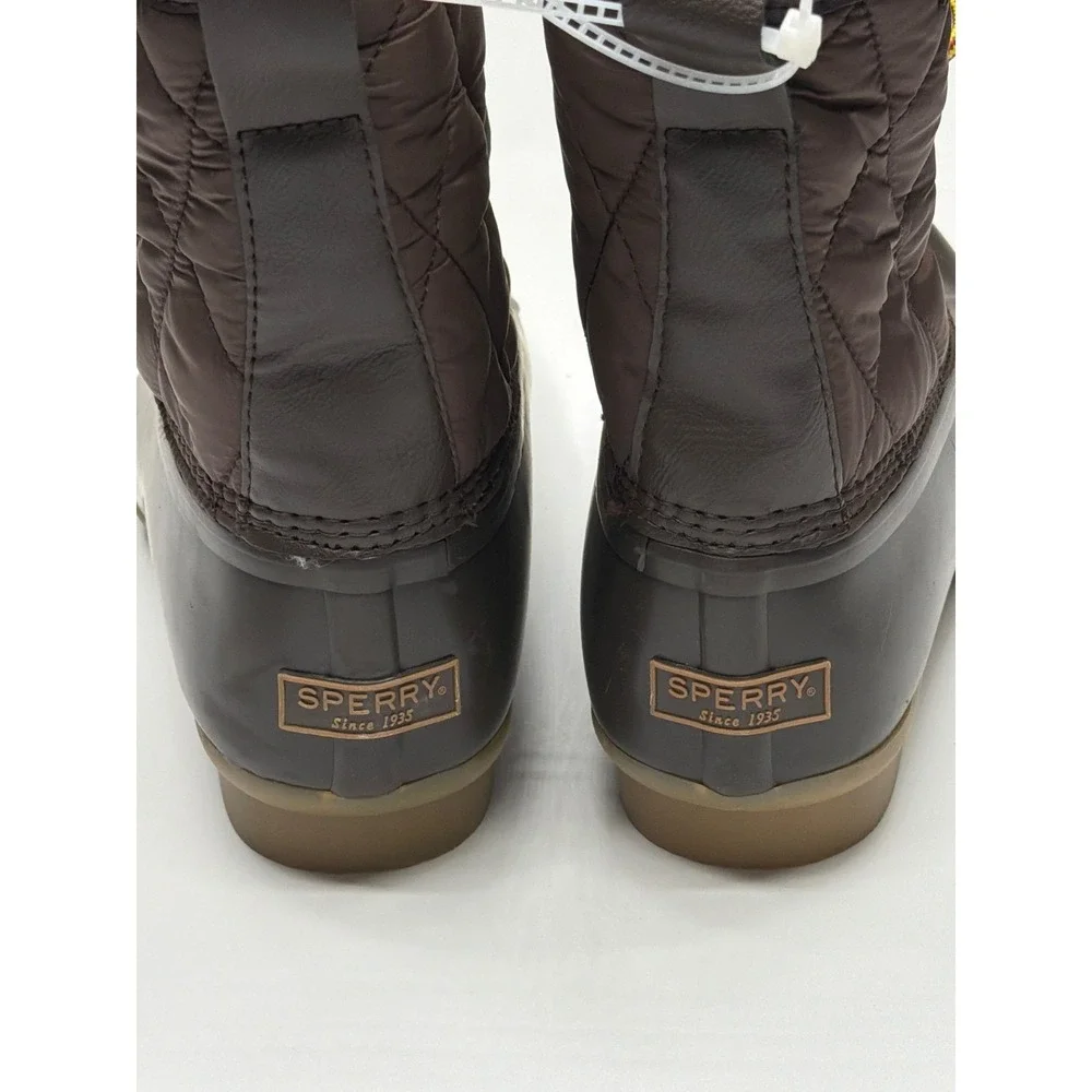 Sperry Men's Top-Sider Saltwater Nylon Brown‎ Duck Boots STS24866 Size 12